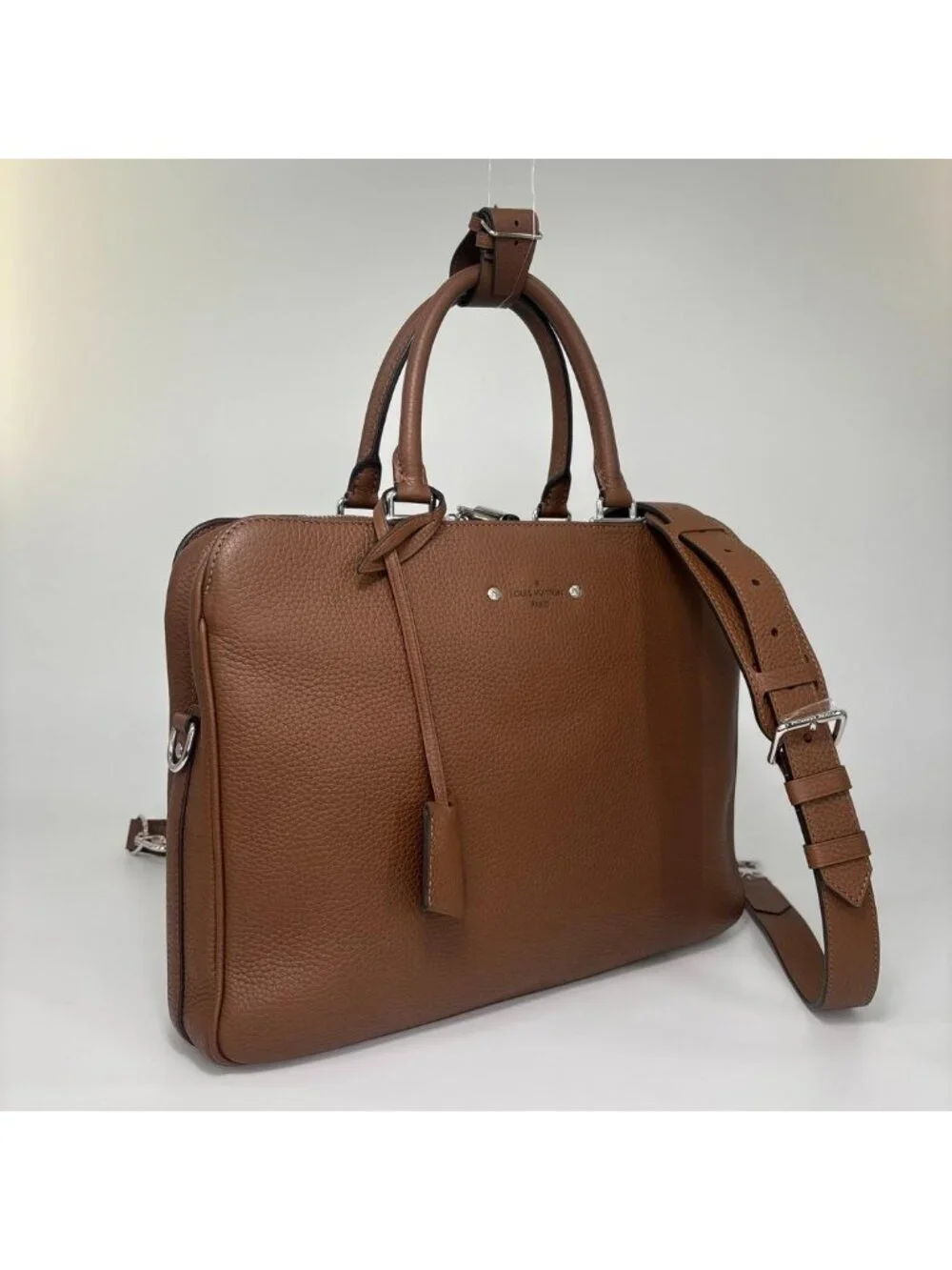 Louis Vuitton Taurillon Leather Alma Briefcase Business